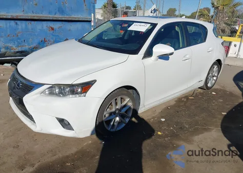 2014 Lexus Ct 200H z USA, uszkodzony, nr VIN JTHKD5BH3E2192876